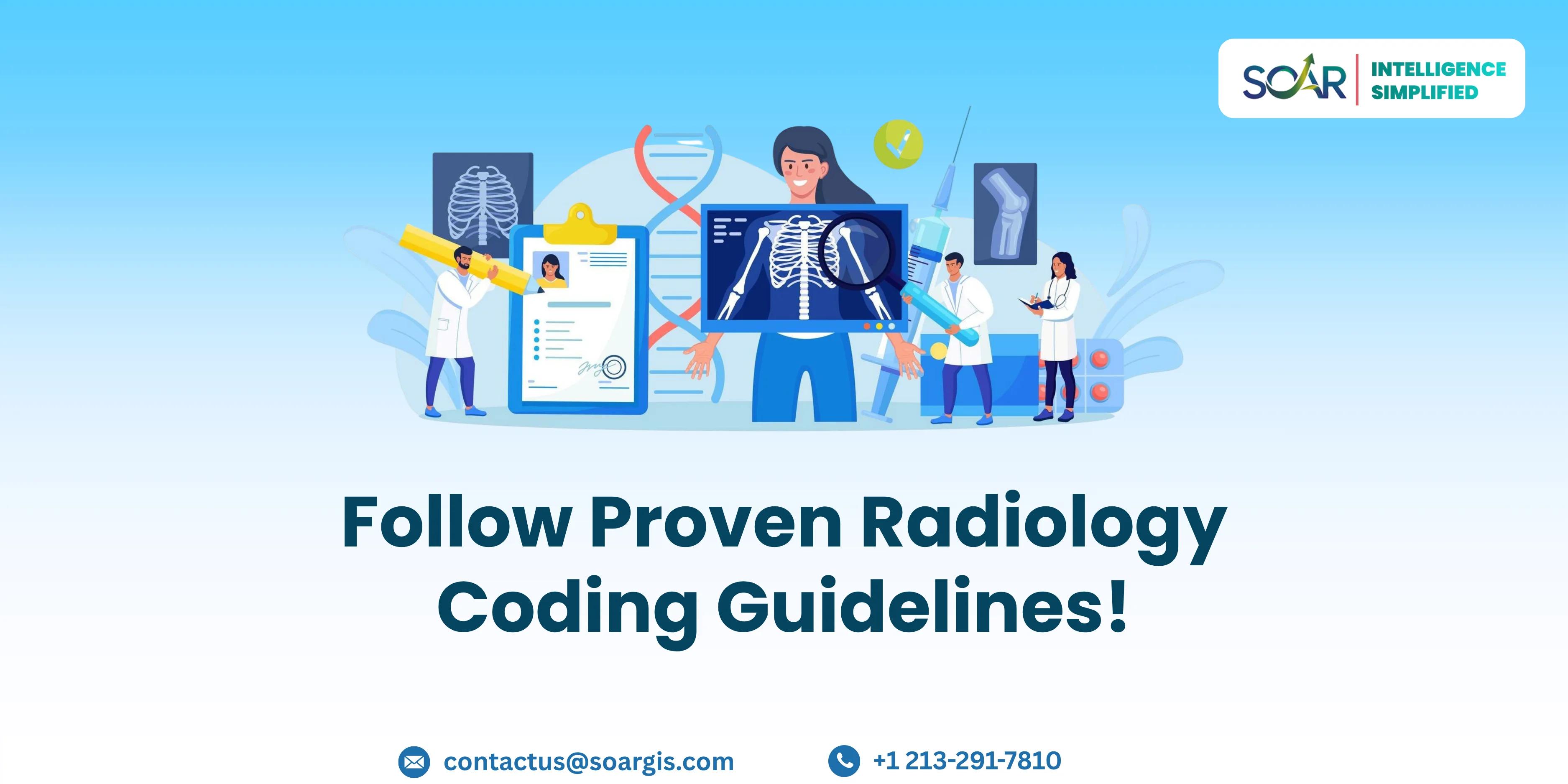 Radiology coding guidelines